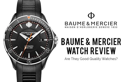 breitling vs baume & mercier|Baume & Mercier Watch Review – Are They Good Quality .